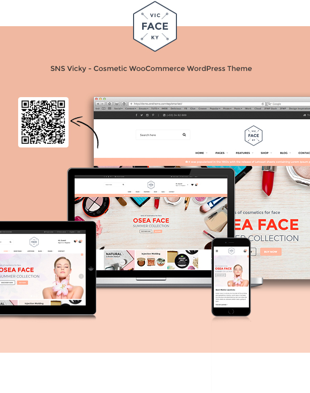 SNS Vicky - Cosmetic WooCommerce WordPress Theme - 3